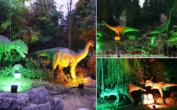 成都金沙博物馆恐龙模型