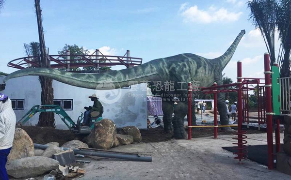 越南仿真恐龙制作